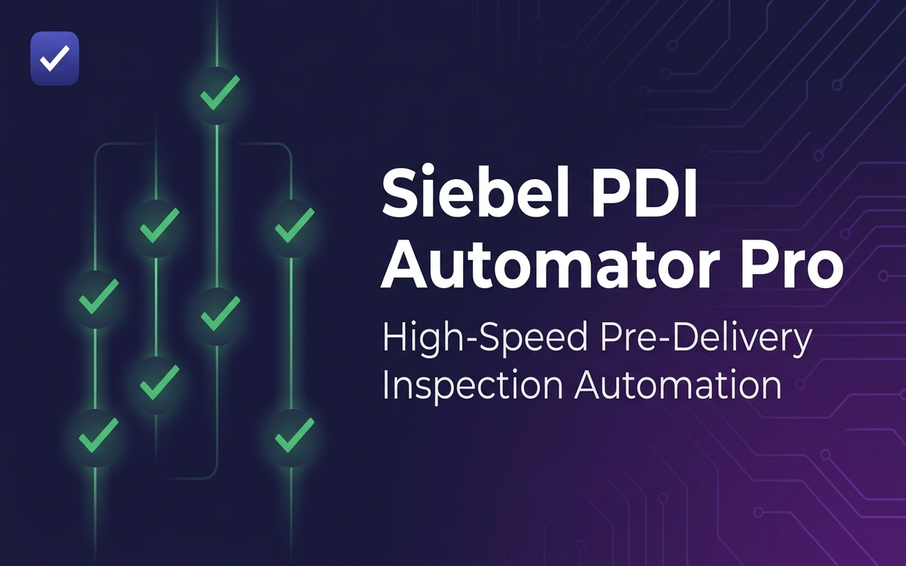 Siebel PDI Automator Pro Architectural Graphic